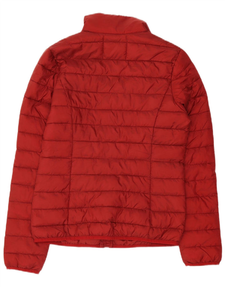 Giacca imbottita da donna True Religion UK 10 piccola rossa in poliestere
