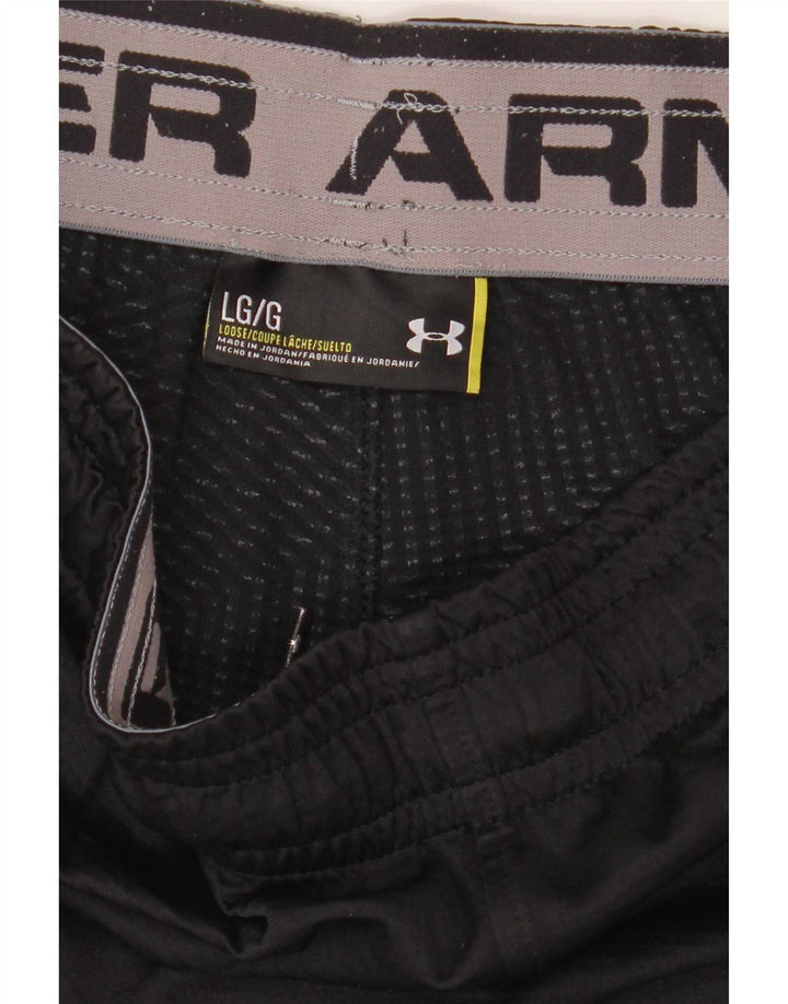 Pantaloni da tuta da uomo Under Armour Large neri