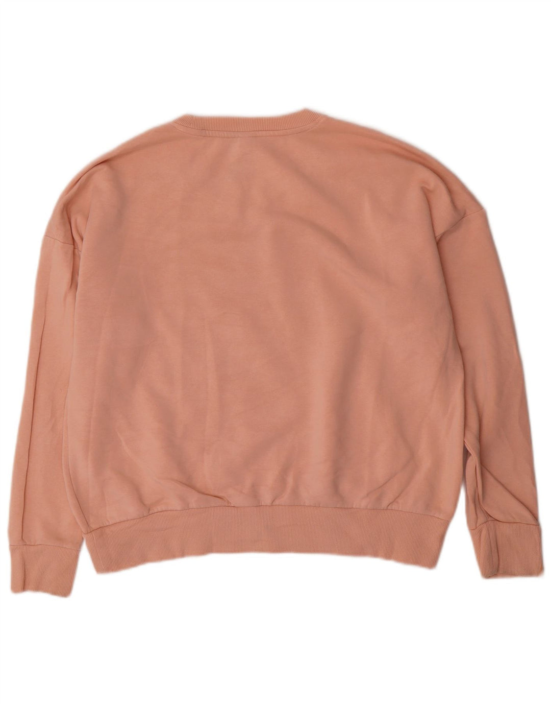 Felpa oversize con grafica Adidas da donna UK 12/14 Rosa medio