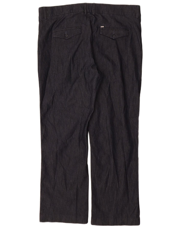 Pantaloni casual Lee Platinum Label da donna US 16 2XL W38 L30 Blu Navy