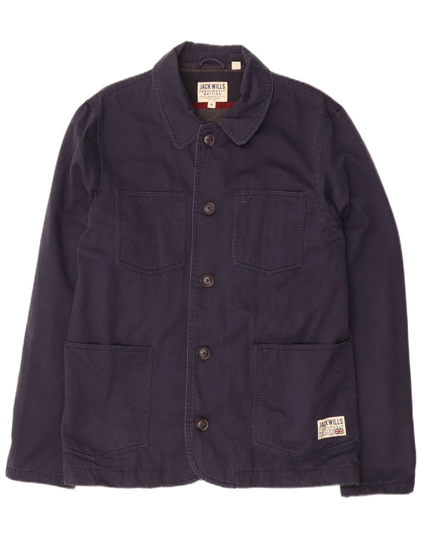 Giacca utility blazer da uomo Jack Wills UK 38 medio blu navy
