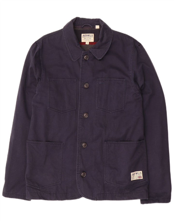 Giacca utility blazer da uomo Jack Wills UK 38 medio blu navy