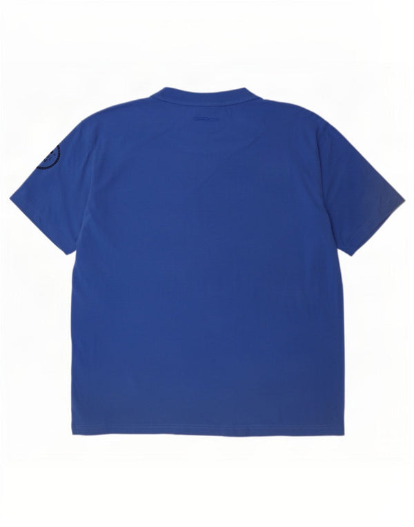 T-shirt da uomo Camel Active Top 3XL in cotone blu