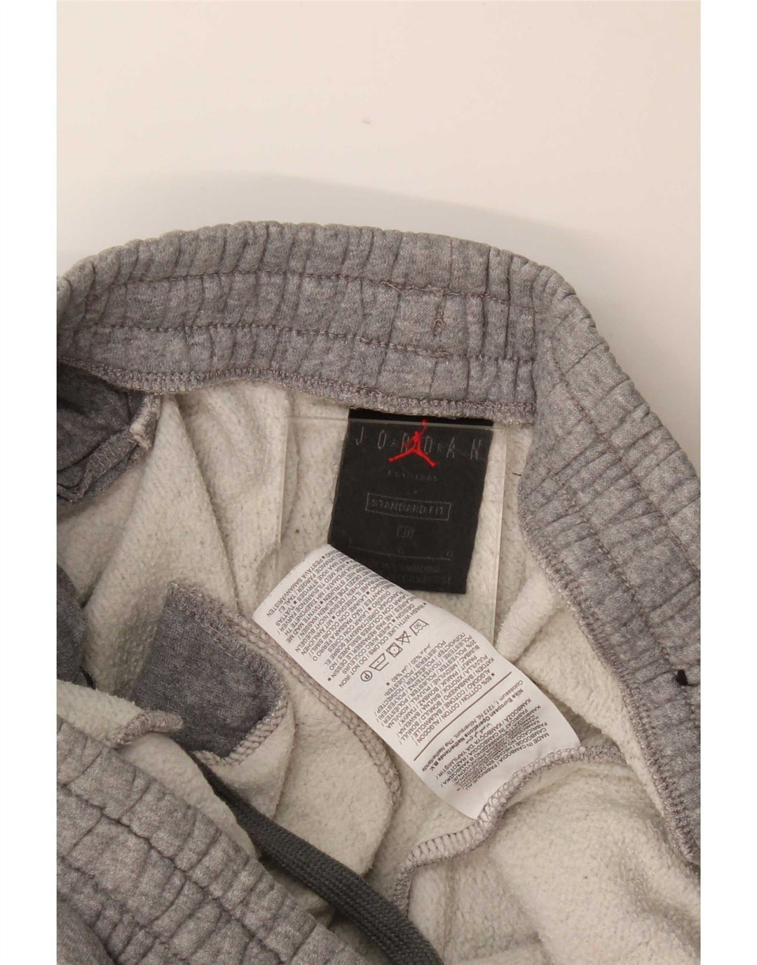 Pantaloni da tuta con grafica Jordan da uomo, pantaloni da jogging, grandi, grigi screziati