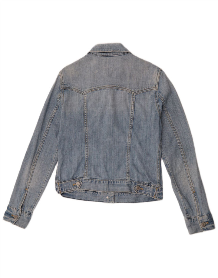 Giacca in denim da donna Gap UK 12 cotone blu medio