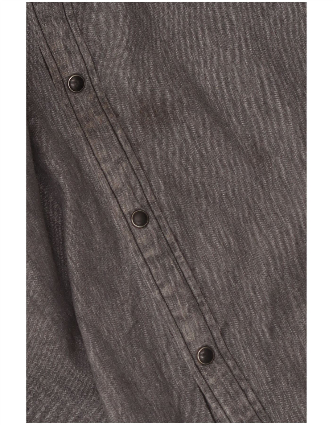 Camicia western pratica da uomo Lee 2XL in cotone grigio