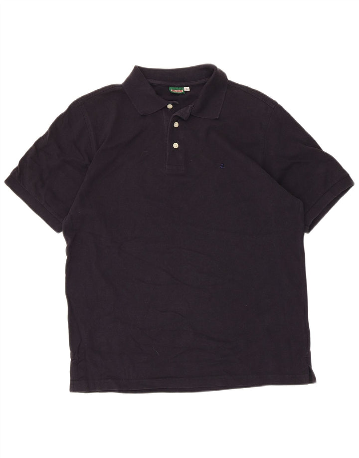 Polo Da Uomo Invicta Piccola In Cotone Blu Navy