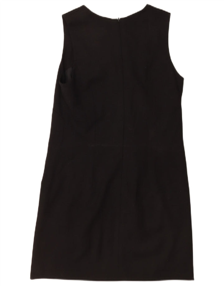 Abito a trapezio senza maniche da donna French Connection UK 10 piccolo in lana nera