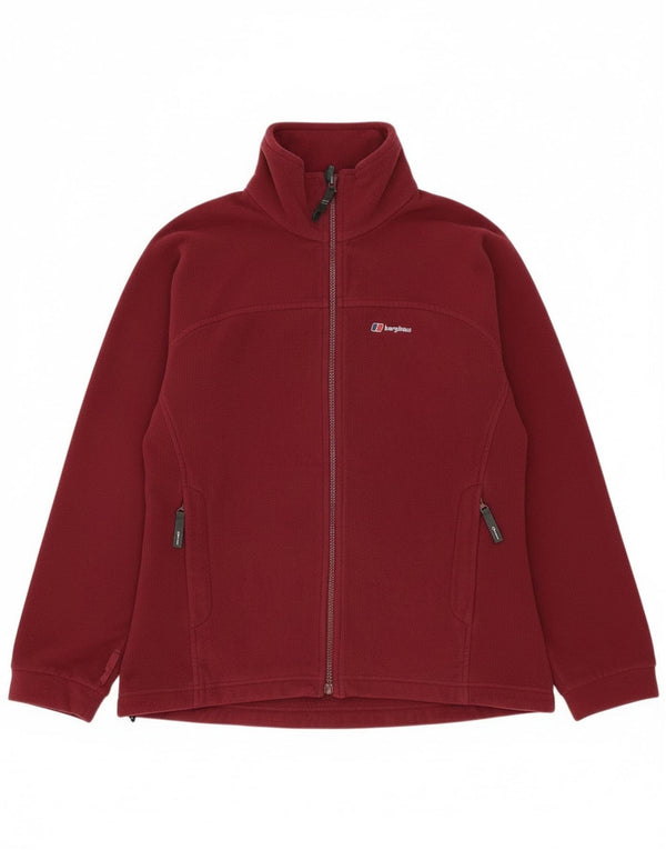 Giacca in pile da donna Bergans UK 14 Large Bordeaux Poliestere