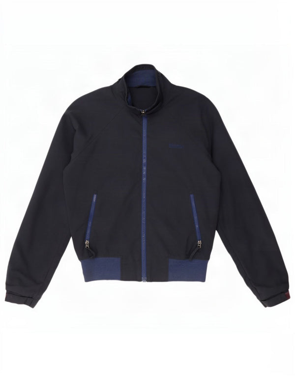 Giubbotto bomber oversize da donna Woolrich UK 10 piccolo poliestere blu navy