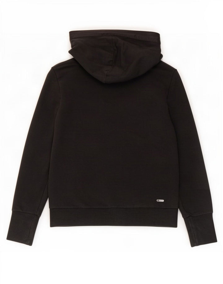 Felpa con cappuccio da donna Puma UK 14 cotone medio nero