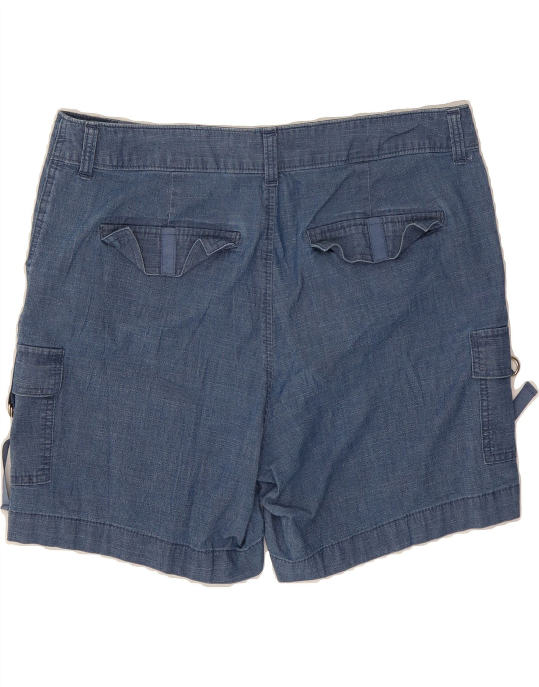 LEE Womens Mid Rise Regular Fit Cargo Shorts W36 XL Blue Vintage Lee and Second-Hand Lee from Messina Hembry 