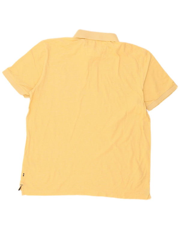 Polo da uomo Nautica XL in cotone giallo