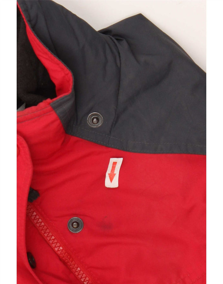Giacca antipioggia da donna Columbia UK 16 Large Blu Navy Colourblock Poliestere