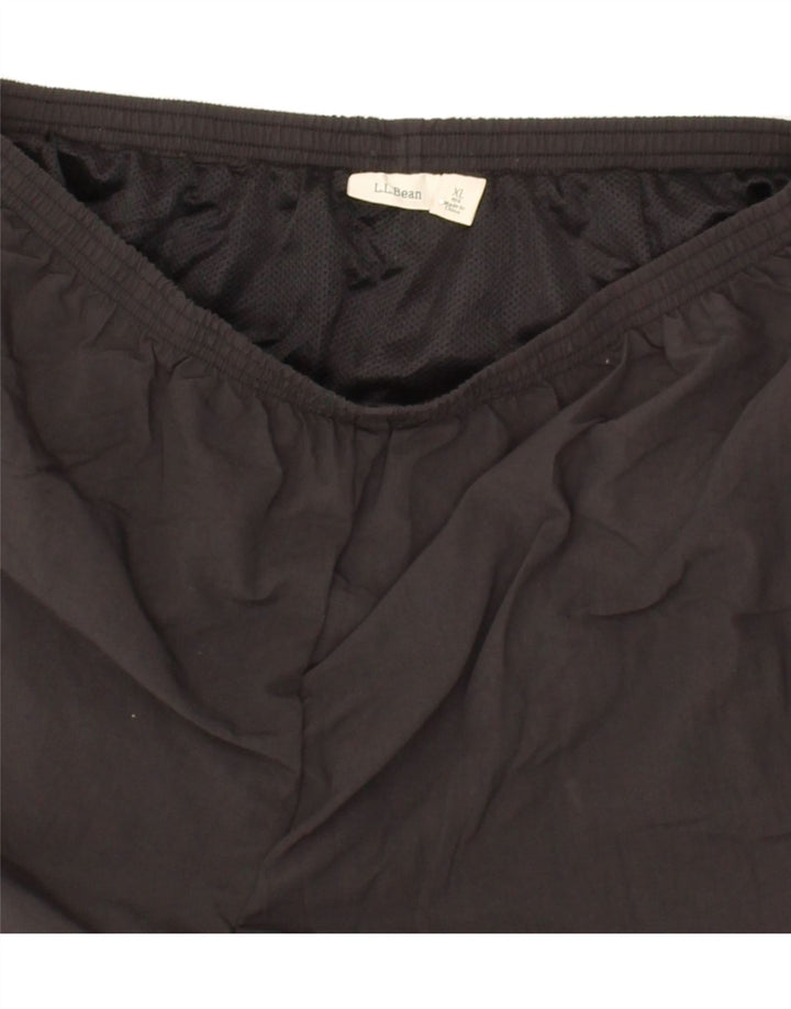 L.L.BEAN Mens Sport Shorts XL Black Nylon Vintage L.L.Bean and Second-Hand L.L.Bean from Messina Hembry 