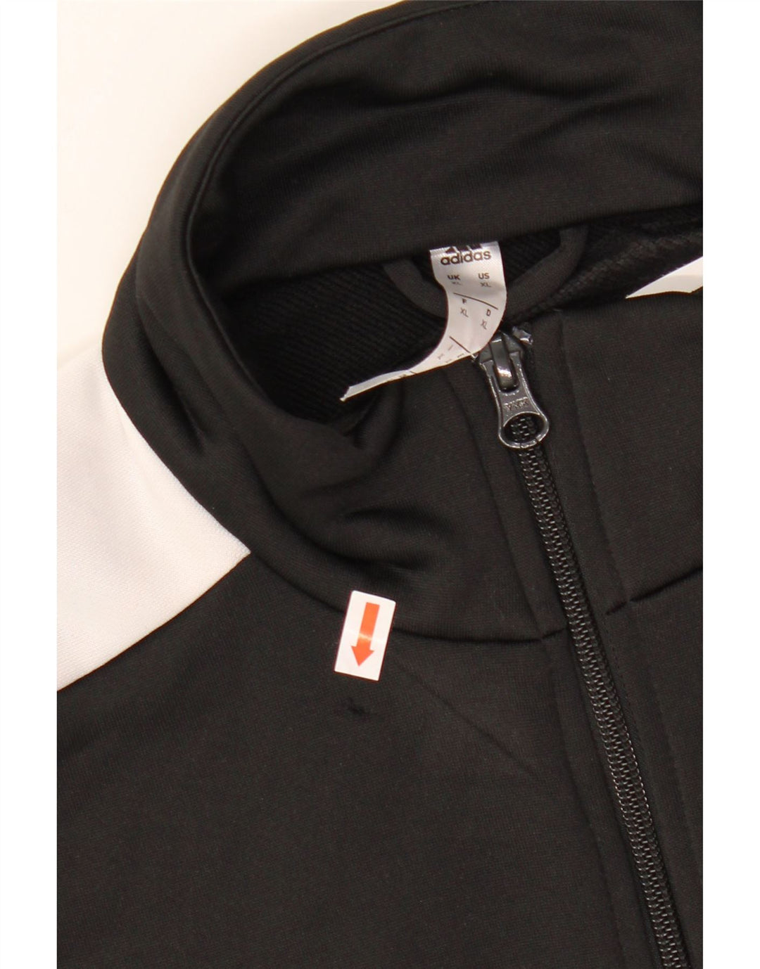 Giacca da tuta da uomo ADIDAS XL Poliestere color block nero