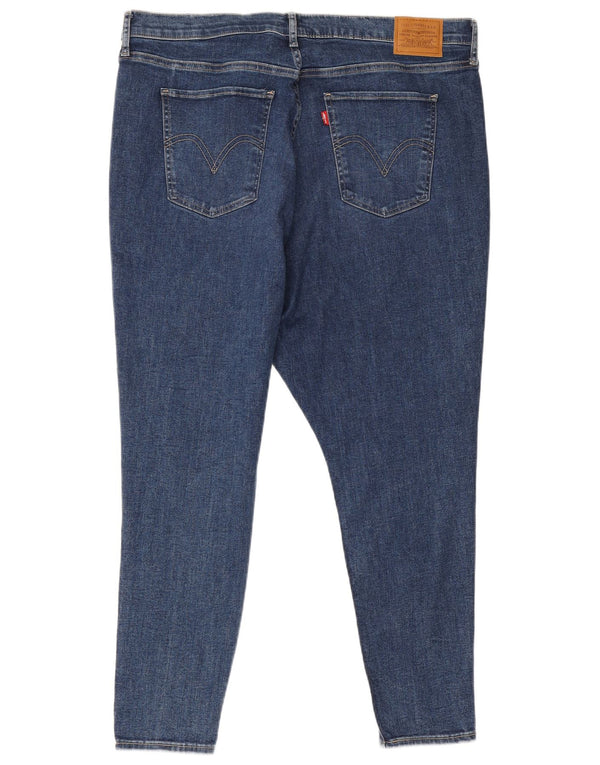 Levi's Donna Mile High Super Skinny Jeans US 20 3XL W40 L28 Cotone Blu