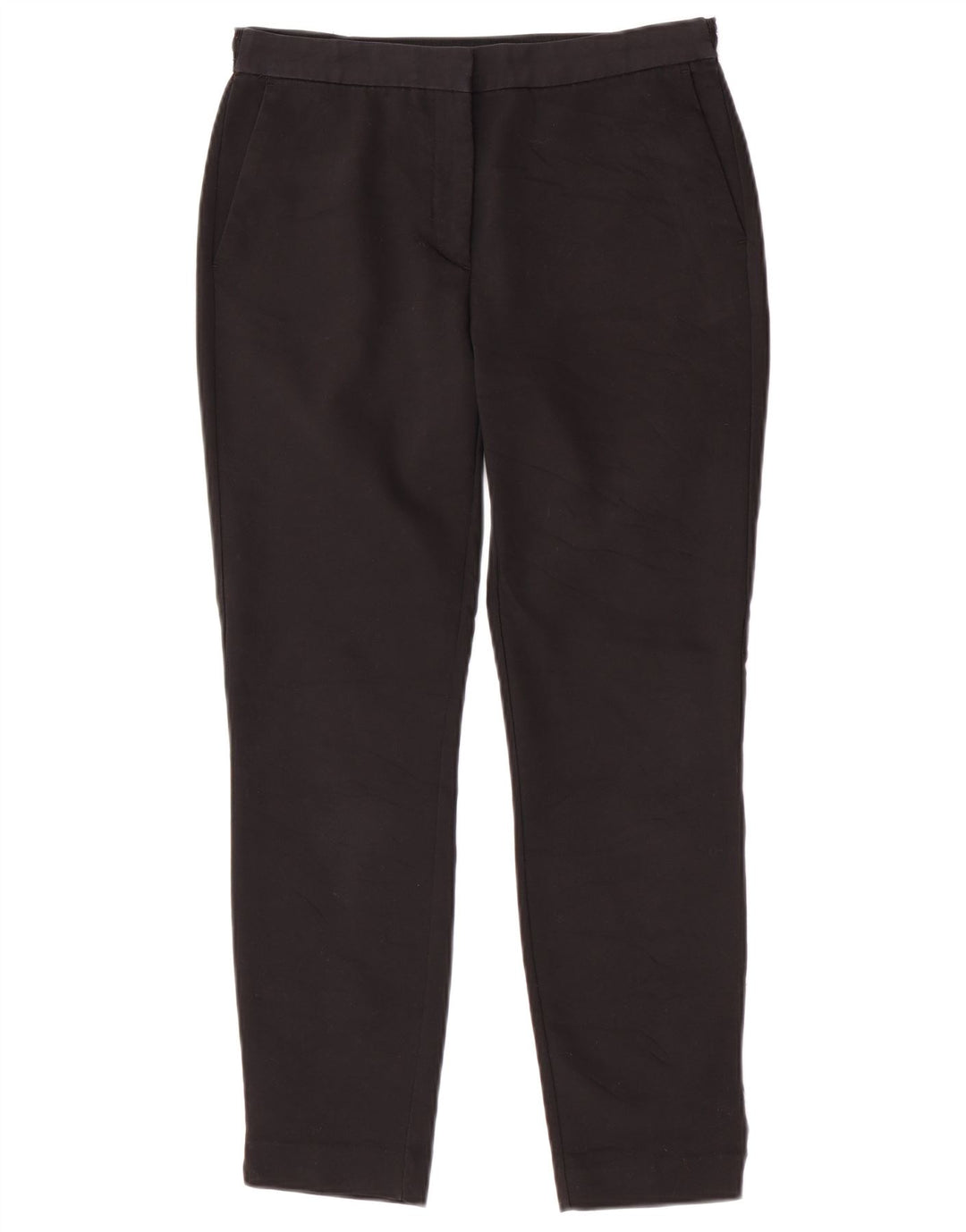 Pantaloni chino slim da donna Zara medi W28 L26 cotone nero