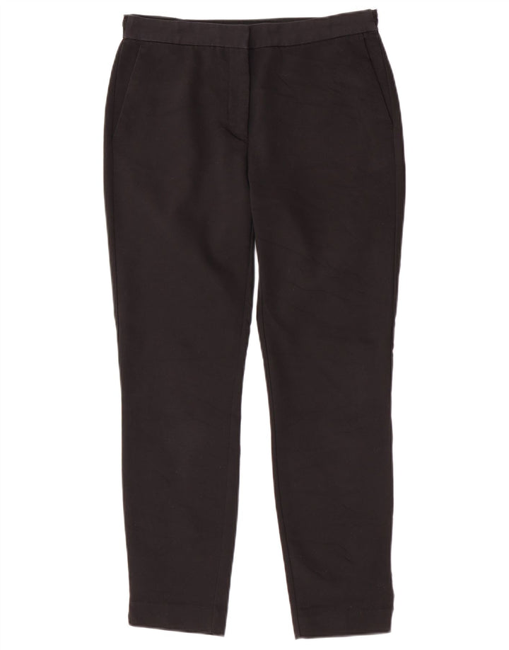 Pantaloni chino slim da donna Zara medi W28 L26 cotone nero