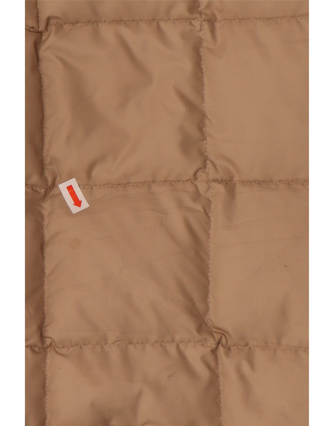 Cappotto imbottito reversibile da donna vintage IT 44 Beige medio