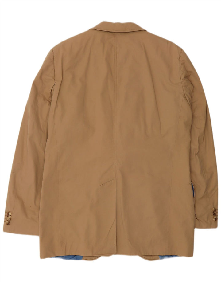 TOMMY HILFIGER Giacca blazer da uomo a 2 bottoni EU 52 XL Cotone beige