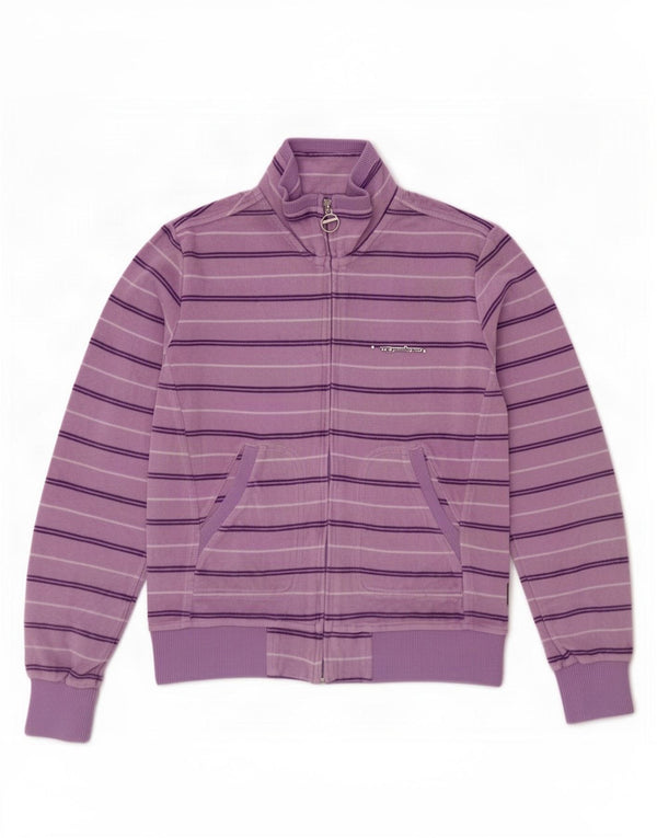Giacca sportiva da donna in velluto Champion UK 10 Small Purple Striped
