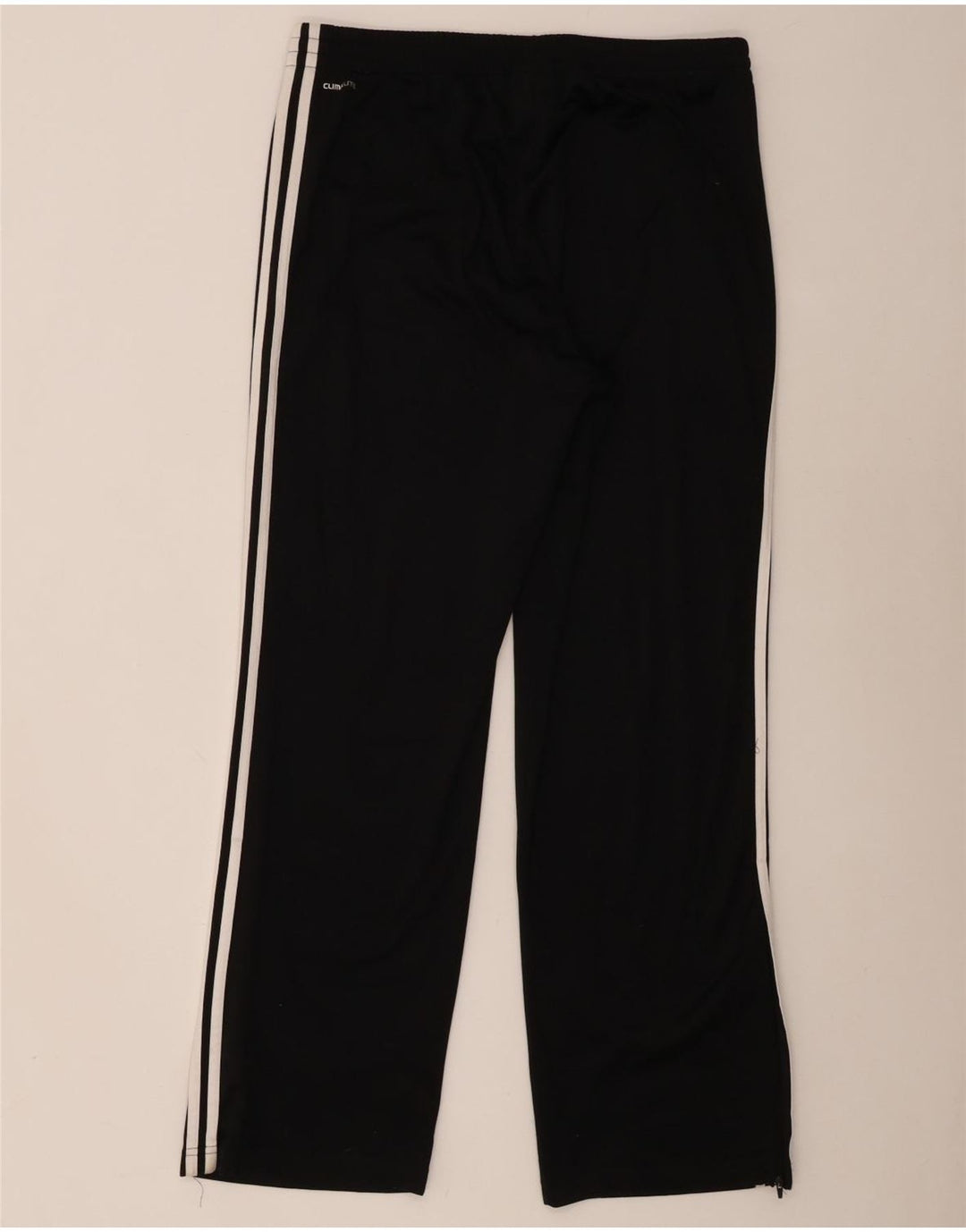 Pantaloni da tuta Adidas Clima 365 da uomo grandi in poliestere nero