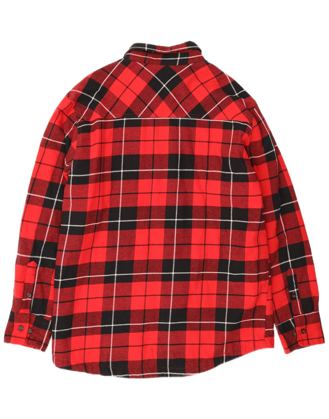 Camicia in flanella da uomo Toptex Pro Lumberjack IT 52/54Grande cotone a quadri rossi