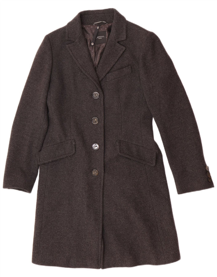 Cappotto da donna Max Mara UK 8 piccolo in lana grigia