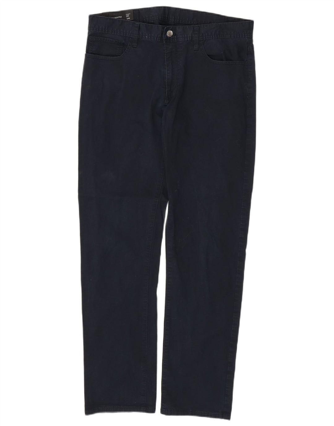 ARMANI EXCHANGE Jeans dritti da uomo W34 L30 cotone blu navy