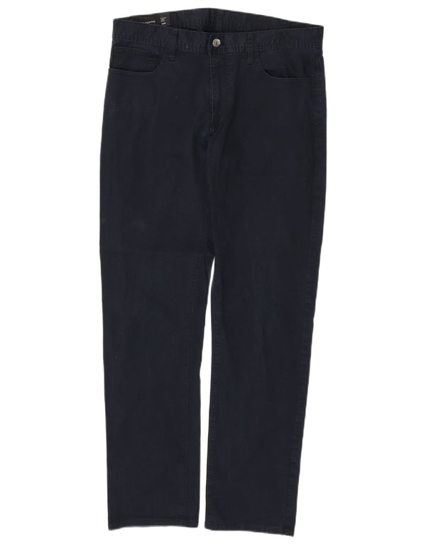ARMANI EXCHANGE Jeans dritti da uomo W34 L30 cotone blu navy