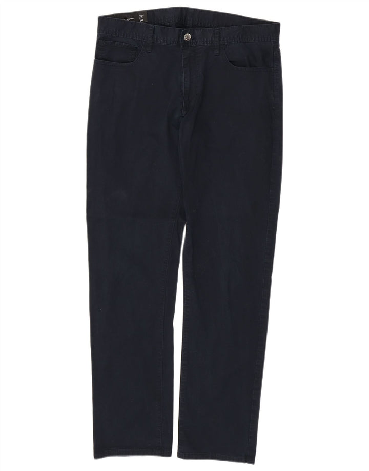 ARMANI EXCHANGE Jeans dritti da uomo W34 L30 cotone blu navy