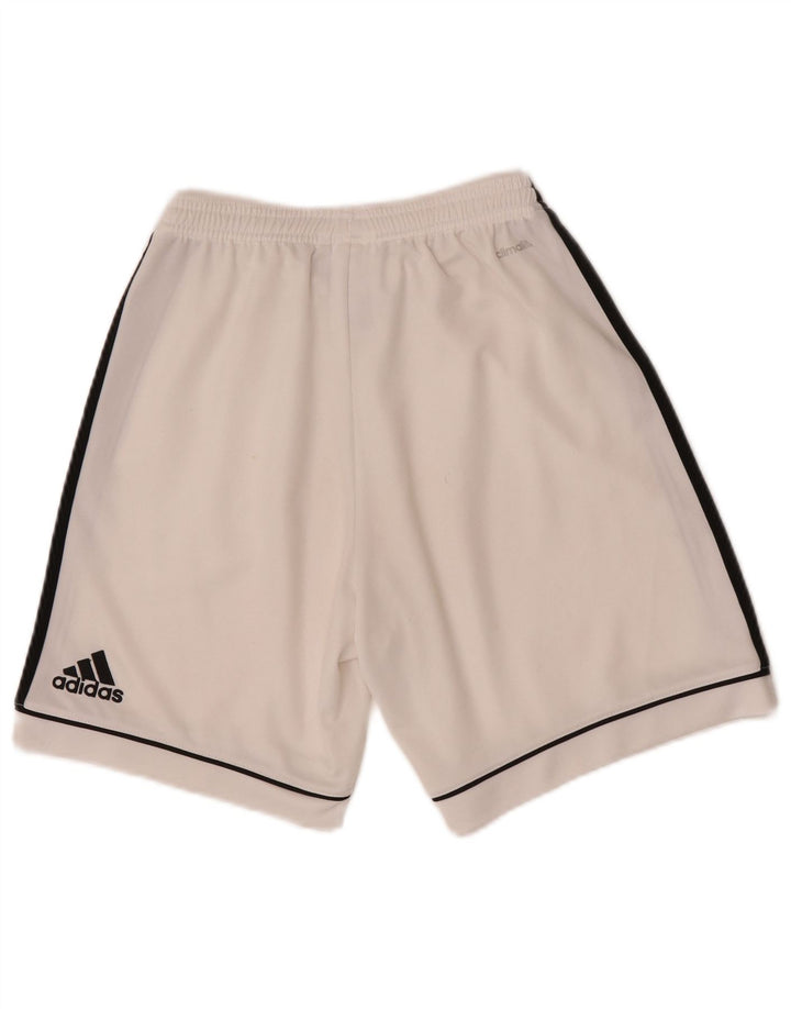 Pantaloncini sportivi da uomo Adidas XS W26 L7 poliestere bianco