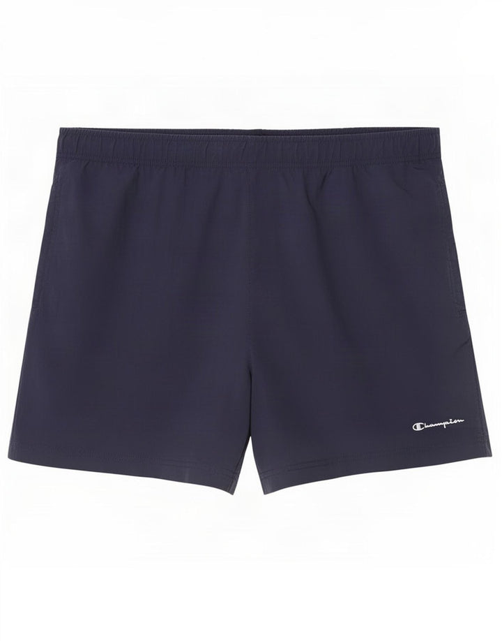 Pantaloncini da bagno da uomo Champion XL blu navy in poliammide
