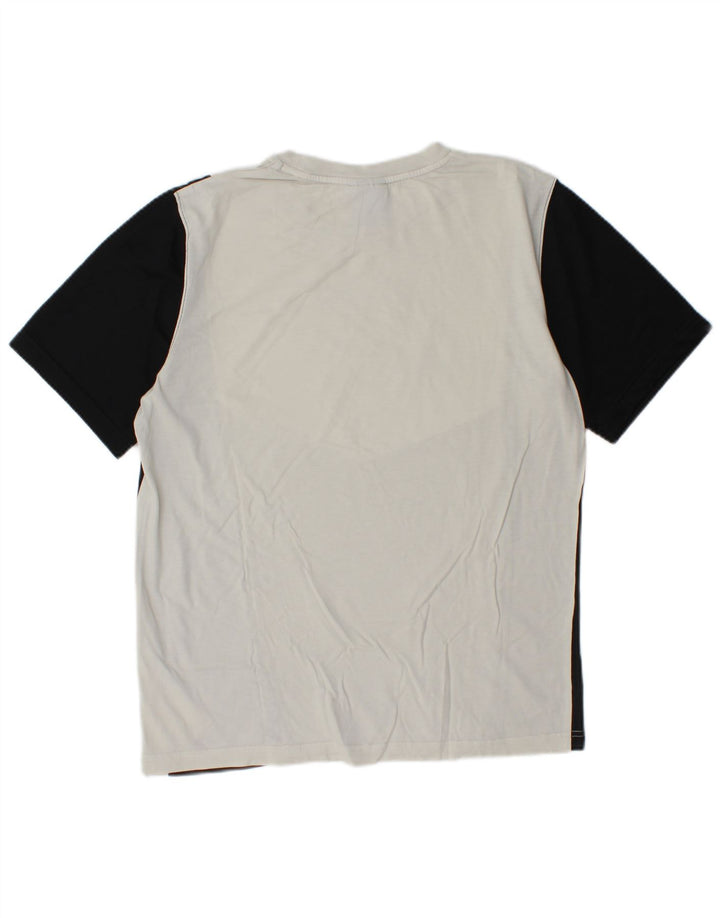 T-shirt grafica da uomo Nike Top in cotone color block bianco medio