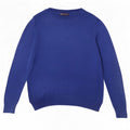 Maglione maglione con scollo a barca da donna Marks & Spencer UK 12 Acrilico blu medio