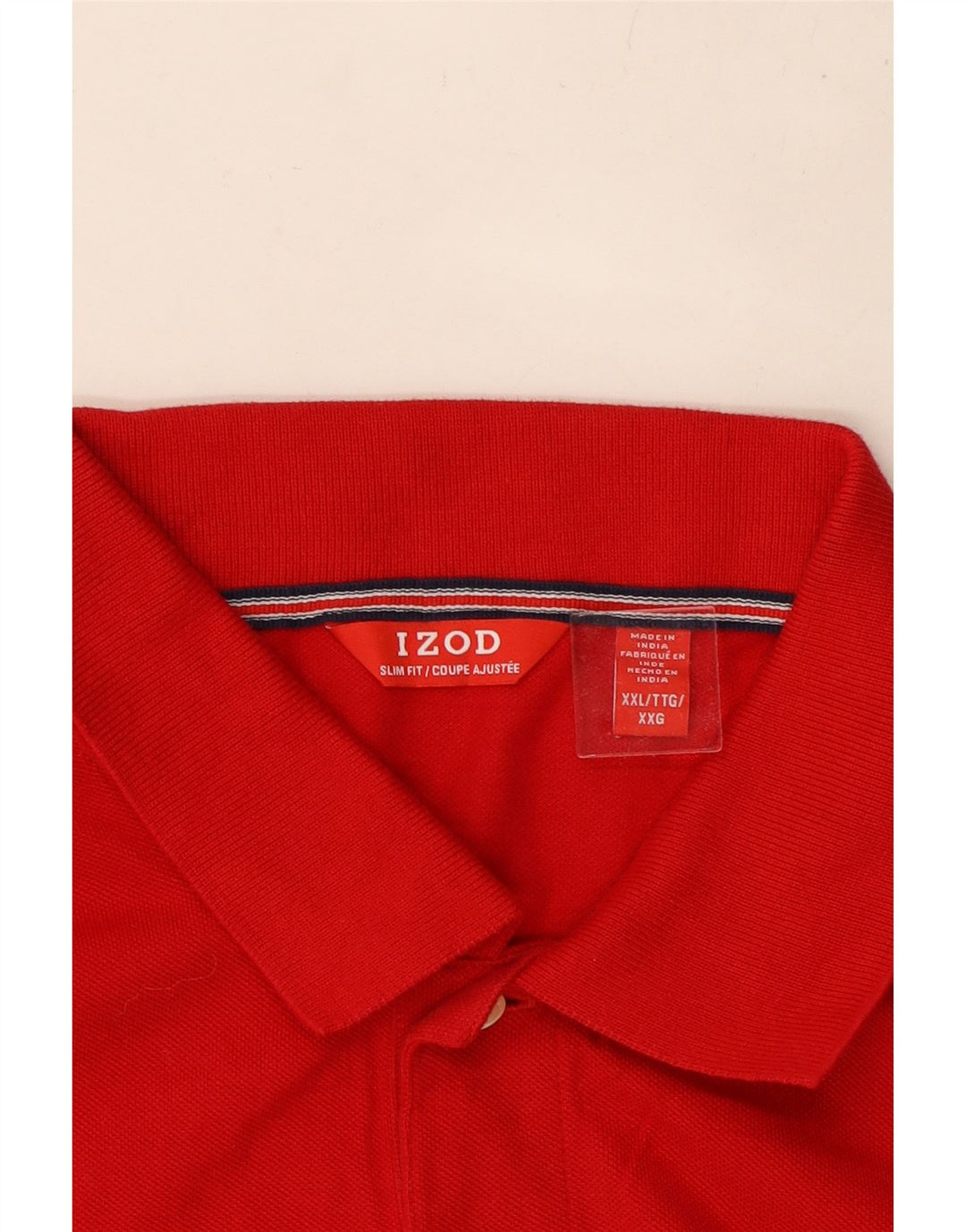 Polo da uomo IZOD 2XL in cotone rosso