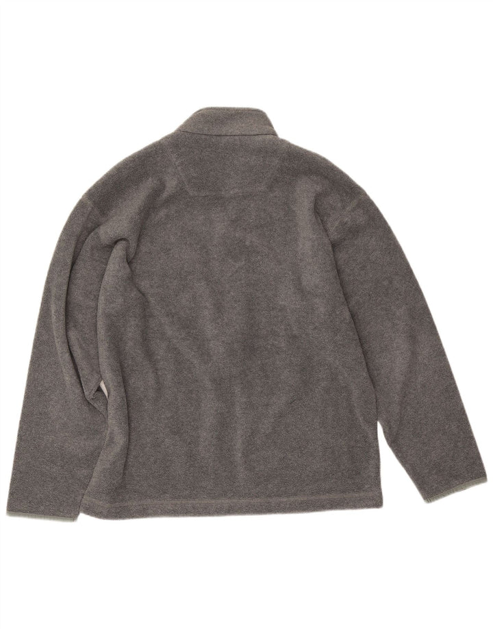 Giacca in pile Marks & Spencer da uomo blu Harbour UK 38 Poliestere grigio medio