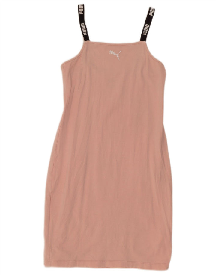 Abito slip grafico da donna Puma UK 6 XS poliestere rosa
