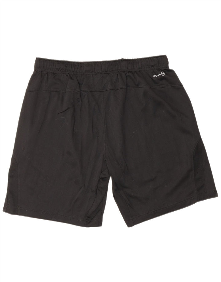 Pantaloncini sportivi da uomo Russell Athletic grandi neri in poliestere
