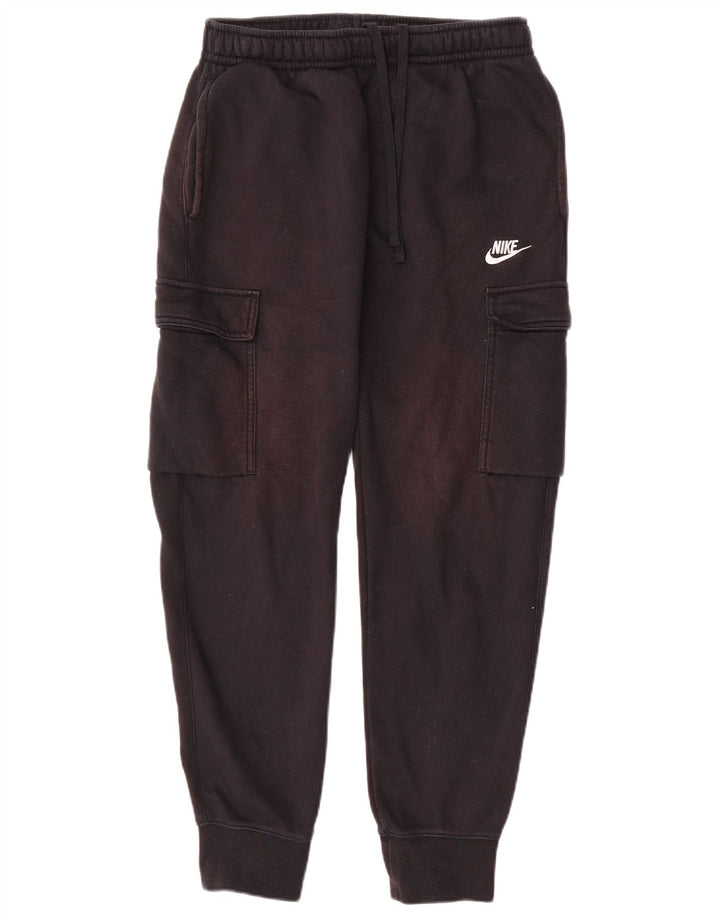 Pantaloni da tuta Nike da uomo Cargo Joggers piccoli in cotone nero