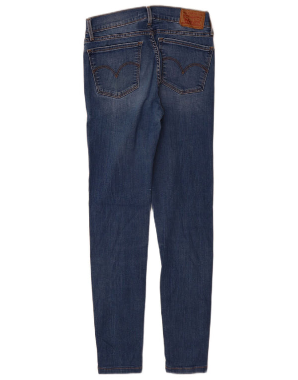 Levi's Womens 710 Super Skinny Jeans W27 L28 Blue