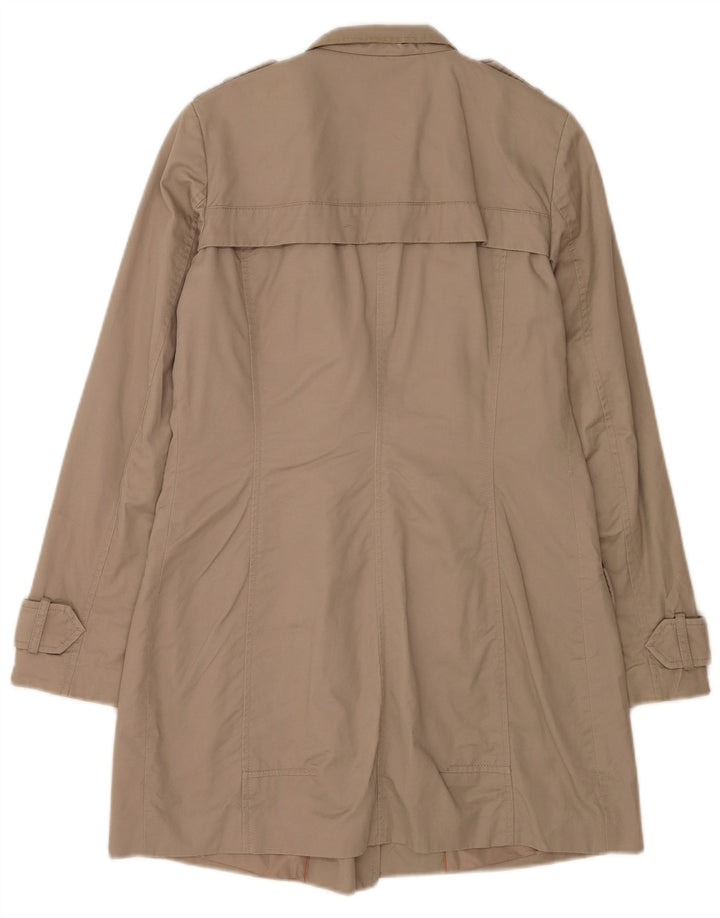Trench da donna Zara UK 10 piccolo in cotone beige