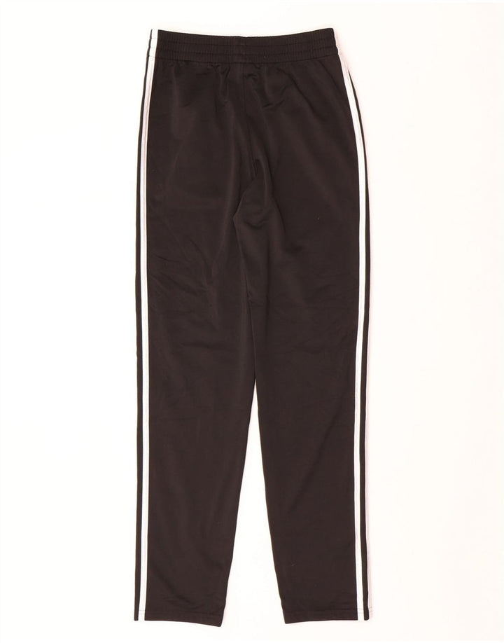 ADIDAS Boys Tracksuit Trousers 14-15 Years  Black Polyester