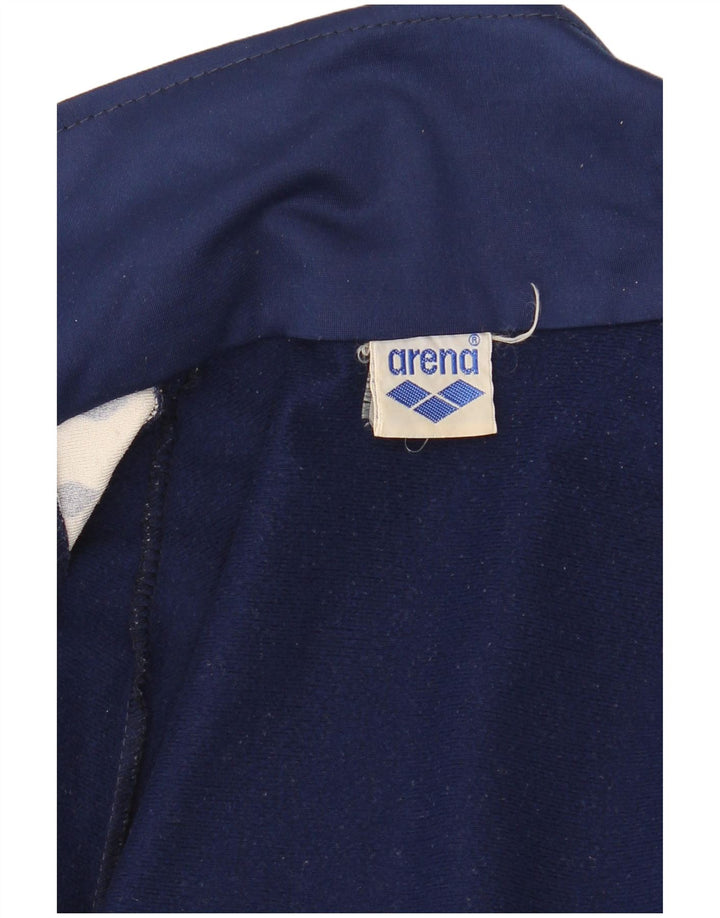 Giacca sportiva da uomo con grafica Arena 2XL Blu navy a blocchi di colore