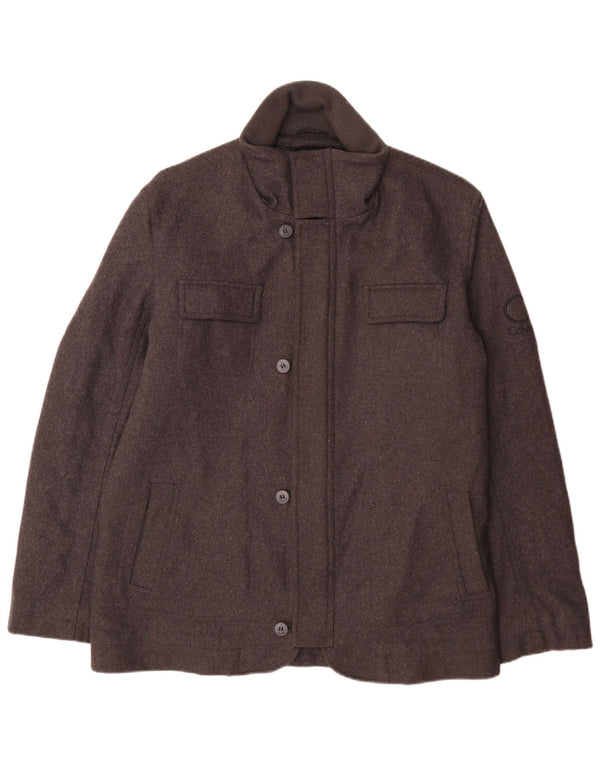 Giacca utility da uomo Calvin Klein UK 44 2XL Lana grigia