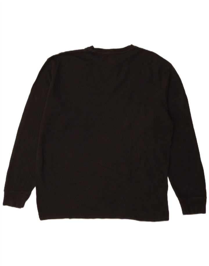 POLO RALPH LAUREN Top da uomo manica lunga 2XL cotone blu