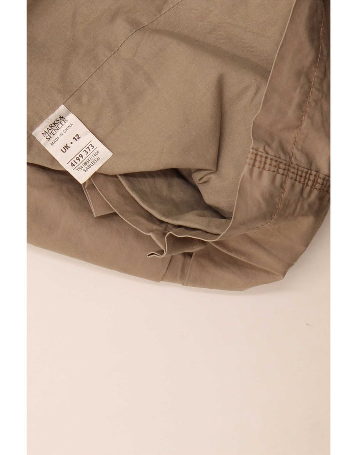 Giacca militare doppiopetto da donna Marks & Spencer UK 12 Beige medio