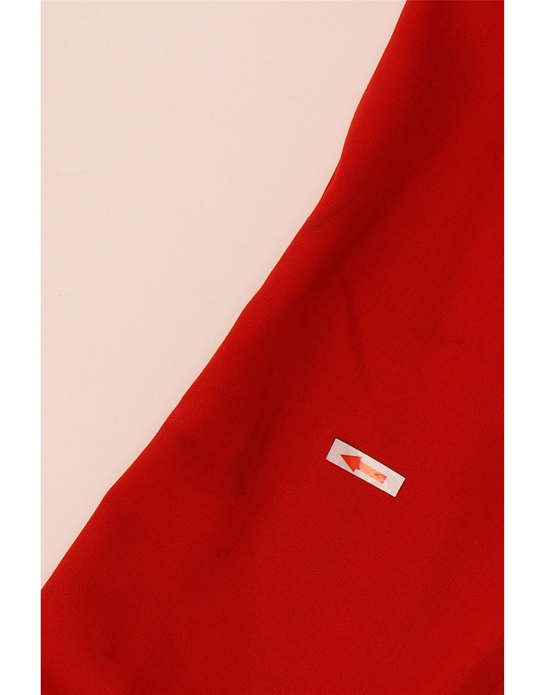 Giubbotto bomber doppiopetto vintage da donna IT 42 rosso medio in lana