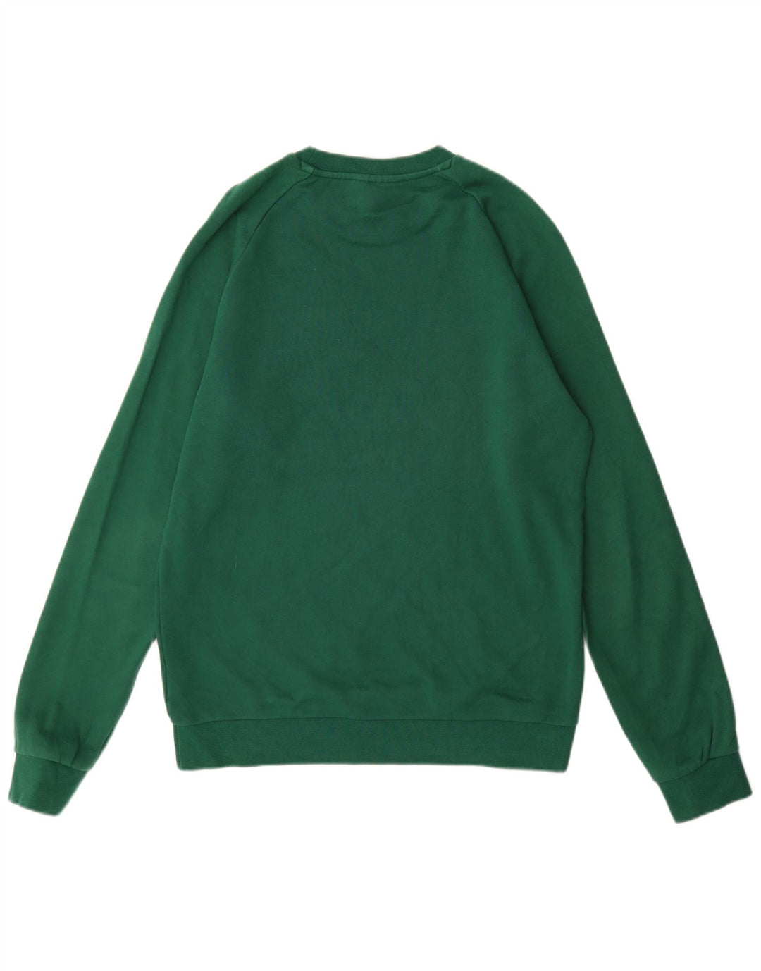 Felpa grafica da uomo Adidas Felpa in cotone verde medio